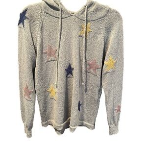 NEW hem & Thread boutique brand multicolor star sweater hoodie